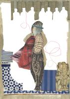2012.222 | 21 x 29,5 | Collage auf Papier