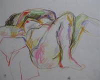2002.113 | 40 x 40 cm | Buntstift auf Papier