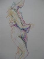 2002.151 | 21 x 29 cm | Buntstift auf Papier