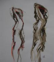 2002.104 | 30 x 42 cm |Acryl und Stift auf Papier