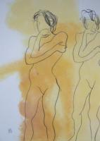 2007.110 | 21 x 30 cm | Aquarell und Stift auf Papier
