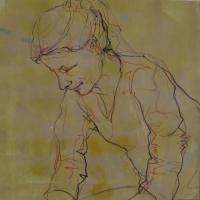 2009.086 | 40 x 40 cm | Buntstift auf Papier